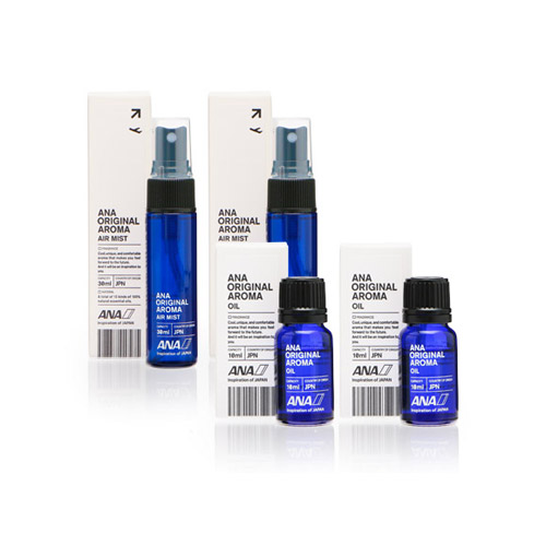 ＜ANAオリジナル＞ANAオリジナル アロマオイル 10mL　エアミスト 30mL　各2個セット