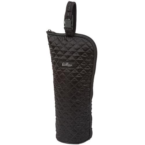 キルティング 保冷ワインバッグ　縦型(ブラック)