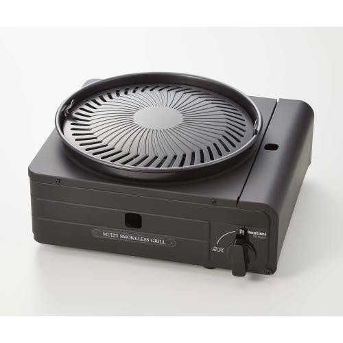 ＜イワタニ＞マルチスモークレスグリル GB-MSG-1