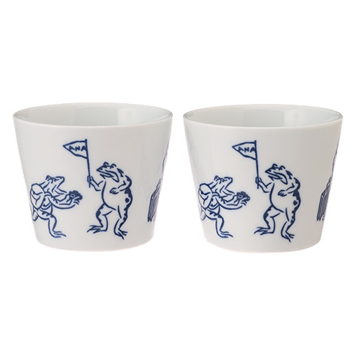 ＜ANAオリジナル＞かまわぬ for ANA　蕎麦猪口（2個セット・紺）