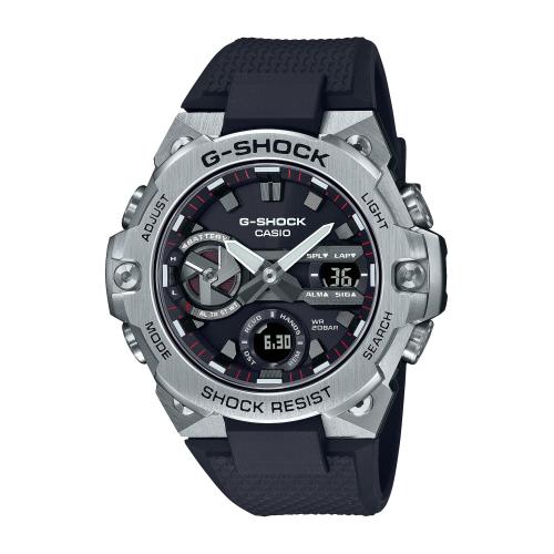 ＜カシオ＞G-SHOCK G-STEEL Bluetooth搭載ソーラーウォッチ GST-B400-1AJF