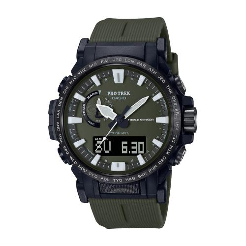＜カシオ＞PROTREK Climber Line 世界6局対応電波ソーラーウォッチ PRW-61Y-3JF