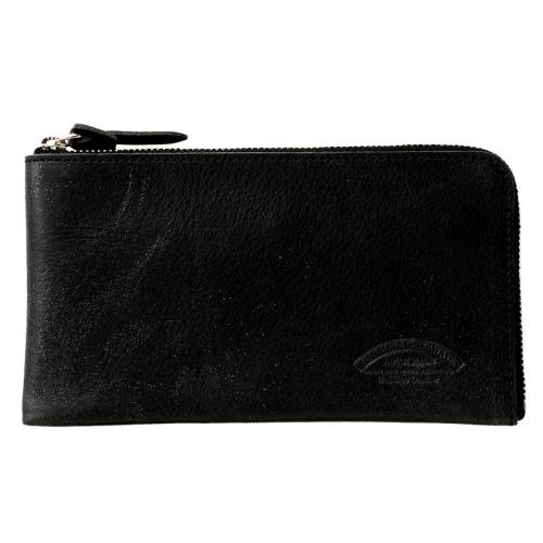 ＜池之端銀革店＞バッファローレザーL字長財布