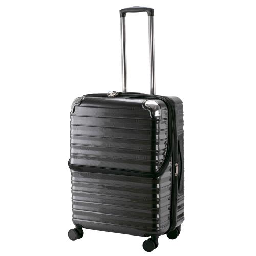 ＜ACTUS＞フリーズ ブレーキ車輪付 ハーフオープンキャリー Mサイズ