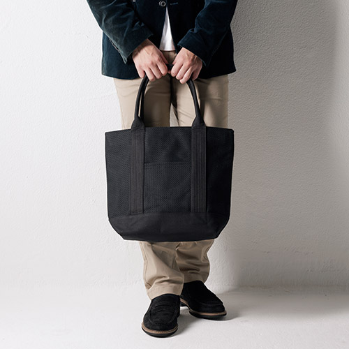 ＜sasicco＞OBIトート 黒