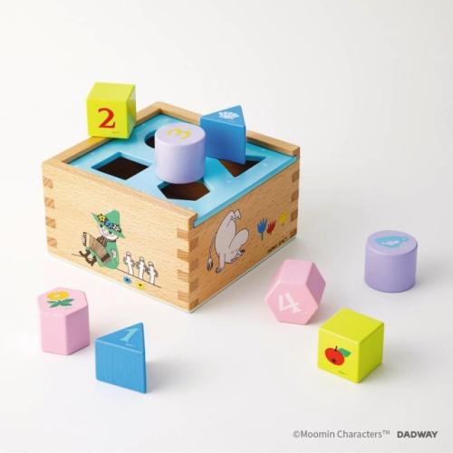＜MOOMIN BABY＞型はめつみ木／ムーミン