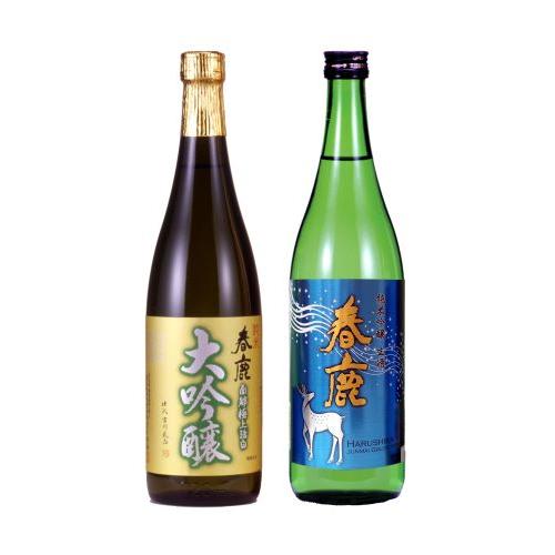夏季限定＜春鹿＞純米大吟醸＆純米吟醸生酒セット