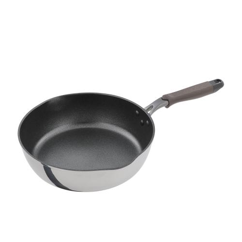 ＜ベストコ＞ミロワール　IHディープパン28cm