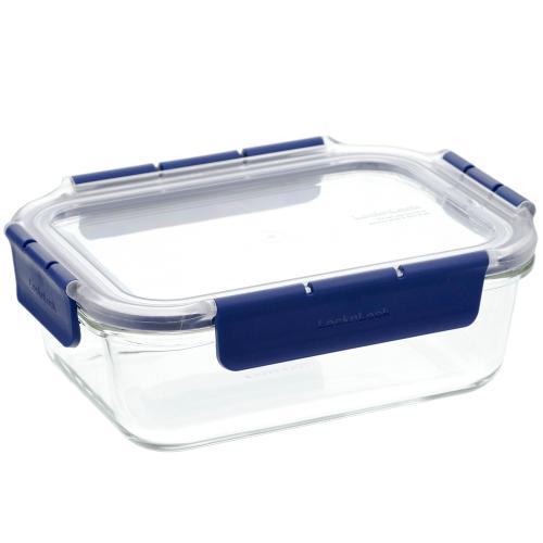 ＜ベストコ＞ロック&ロック　トップクラスガラス　レクタンギュラー1.0L