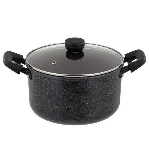 ＜ベストコ＞ライトセンス　マーブル　IHシチューポット22cm