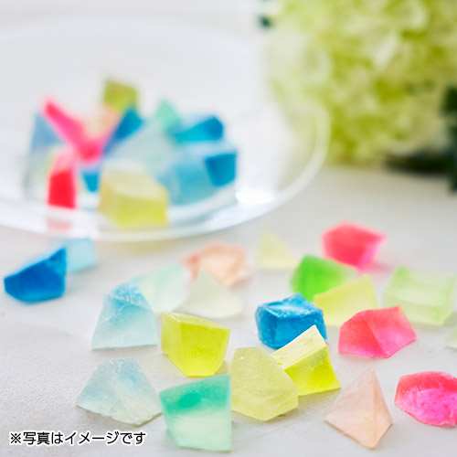 【石川県】＜彩霞堂＞琥珀糖(柚子味・檸檬味・苺味)