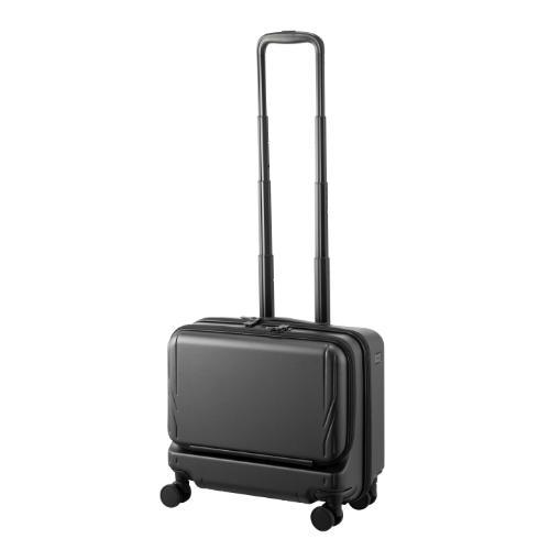 ＜ace.＞ジェットエクセル　25L　フロントオープンキャスターストッパー付機内持込スーツケース 06855