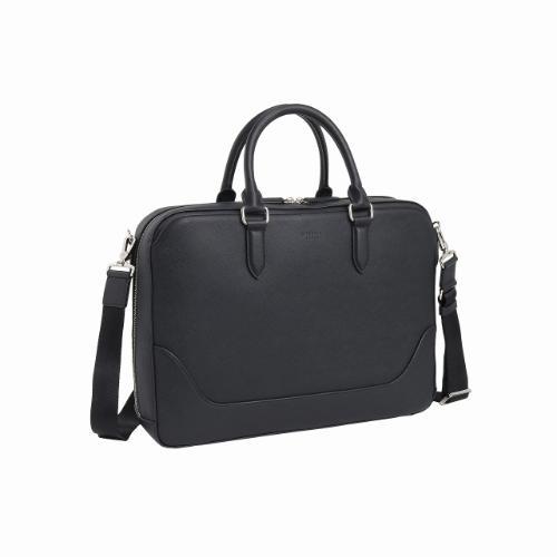 ＜ultima TOKYO＞デルフィーノ　A4/13.3インチPC収納可能　牛革シボ型押しブリーフケース11951