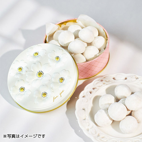 ＜洋菓子のプルミエール＞フラワースノーボール２缶