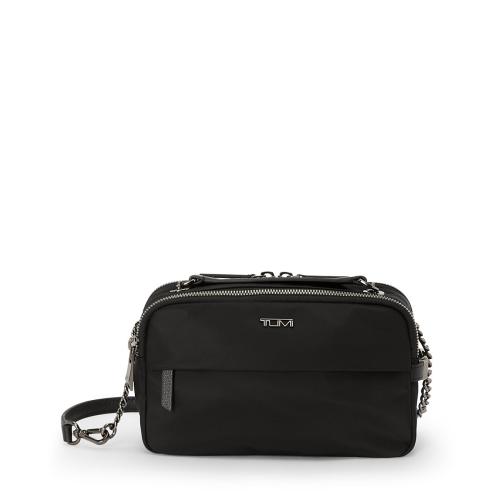 ＜TUMI＞VOYAGEUR「コレット」クロスボディ  ブラック/ガンメタル
