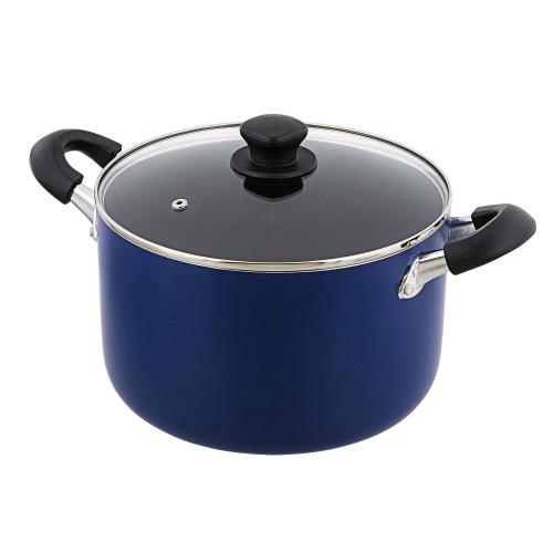＜ベストコ＞極深　IHキャセロール24cm　ブルー