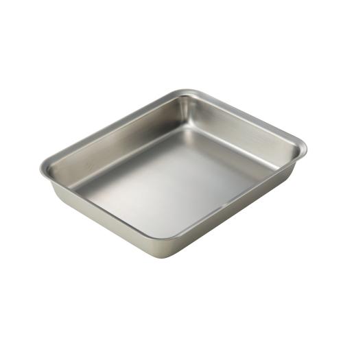 ＜ラバーゼ＞ステンレス角バット21cm