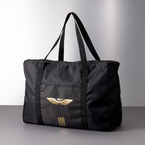 ＜ANAオリジナル＞ユニフォームコレクション　パッカブルボストンバッグ（パイロット）