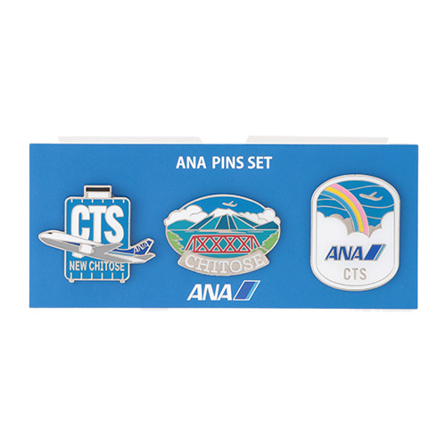 ＜ANAオリジナル＞3レターピンズセット