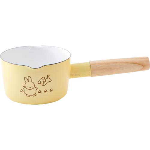 ＜富士ホーロー＞ミッフィーパステル　12cm ミルクパン