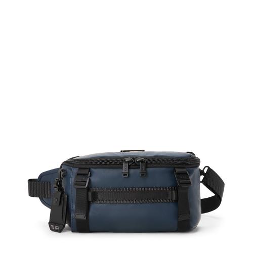 ＜TUMI＞ALPHA BRAVO 「プラトーン」スリング  /ネイビーコーテッドキャンバス