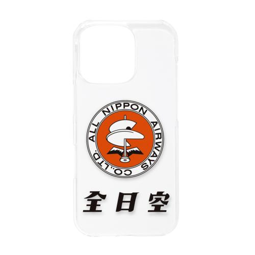 ＜ANAオリジナル＞iPhoneケース　レトロモチーフ・ロゴ（クリア）