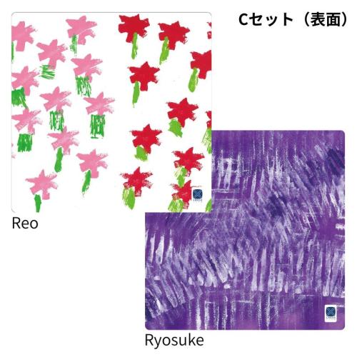 ＜smachi＞クロスチームハンカチ 2枚組（Cセット）