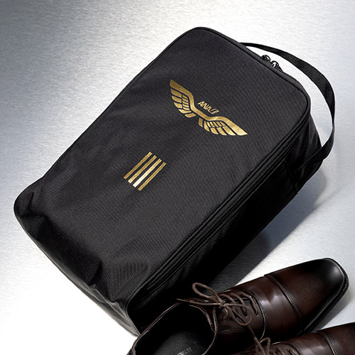 ＜ANAオリジナル＞ユニフォームコレクション　シューズケース　(パイロット)