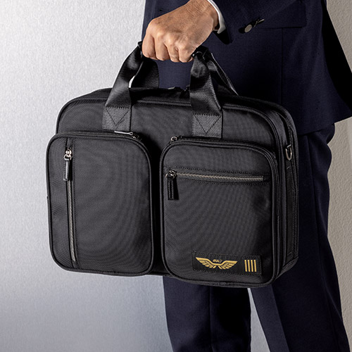 ＜ANAオリジナル＞ユニフォームコレクション　２WAYブリーフバッグ　(パイロット)