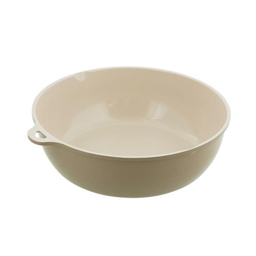 ＜LIV PLUS＞ソノマ セラミック IH ディープパン 24cm グレージュ