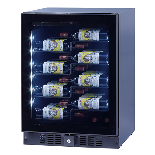 ＜ワインセラー＞ブリリアント40inv(BU-138i)R 左取手