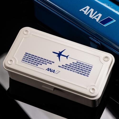 ＜ANAオリジナル＞就航地空港3レターデザインロゴ入りツールボックス　(T-190) ホワイト