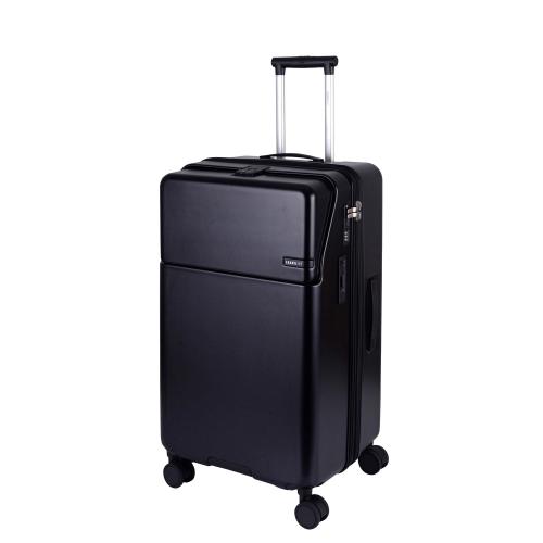 ＜TRAVELIST＞１秒アクセス ストッパー車輪 ワンタッチTop Openキャリー L 100L