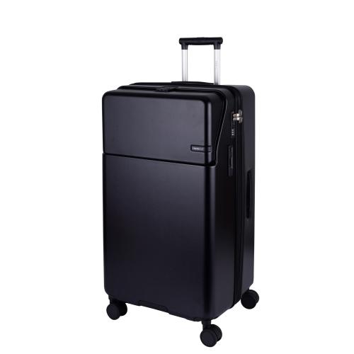 ＜TRAVELIST＞１秒アクセス ストッパー車輪 ワンタッチTop OpenキャリーLL 125L