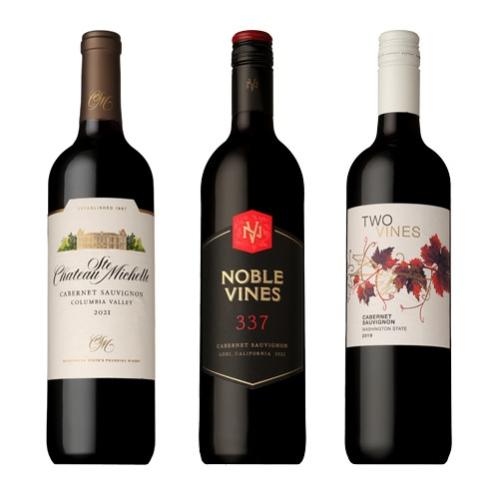 【送料当社負担】カベルネ好きのための アメリカ産赤ワイン3本セット