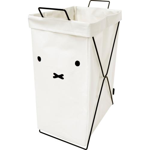 ＜オカトー＞miffy折り畳めるバスケット縦型 顔だけミッフィー