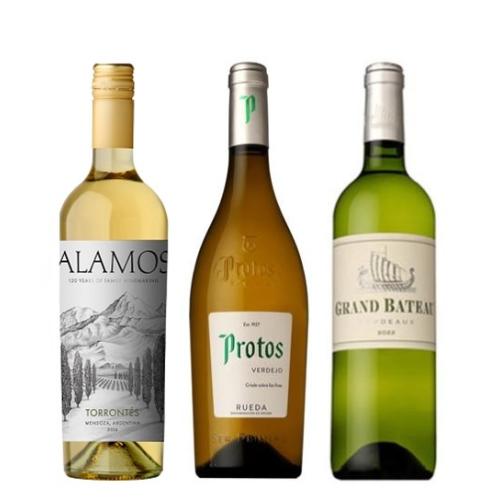 【送料当社負担】アロマティック品種を楽しむ世界の白ワイン3本セット