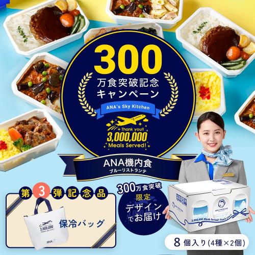 【300万食突破記念】第3弾ルンルン！おでかけテイクオフセット（機内食8個+オリジナル保冷バッグ）