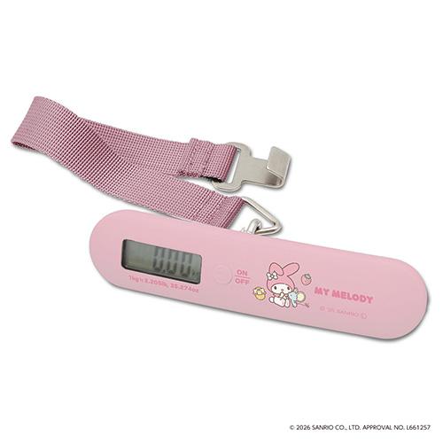 ＜dretec＞ドリテック　サンリオキャラクターズ　ラゲッジスケール　「マイメロディ」LS-115PK
