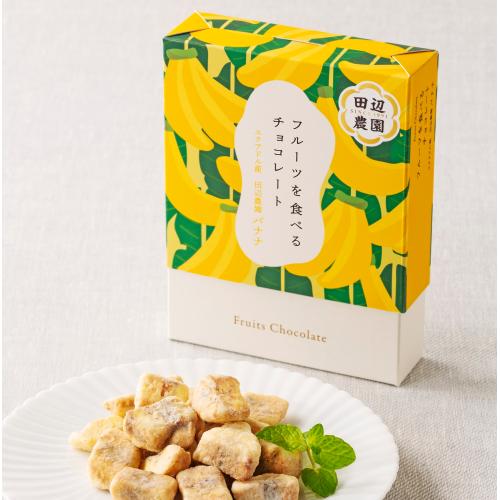＜ANAフーズオリジナル＞フルーツを食べるチョコレート　田辺農園バナナ2箱