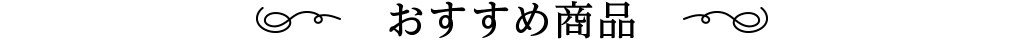 おすすめ商品