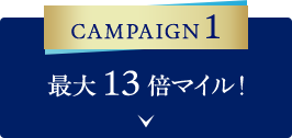 CAMPAIGN1 最大13倍マイル！