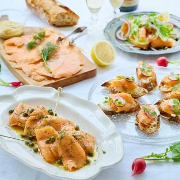 キングスモークサーモン半身 | ANAショッピング A-style