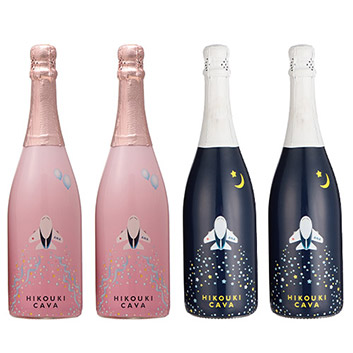 12��29��ANA�ɃL�����I���ʉ��i�y�������Е��S�z��ANA�I���W�i����HIKOUKI CAVA�i��s�@�J���@�j����E�n����4�{�Z�b�g