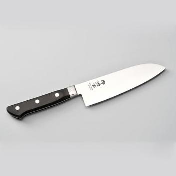 ★新品送料込★堺源吉白銀三層鋼三徳包丁165mm両刃 Amazon｜堺源吉 日本製 三徳 包丁 165mm モリブデン鋼 樹脂