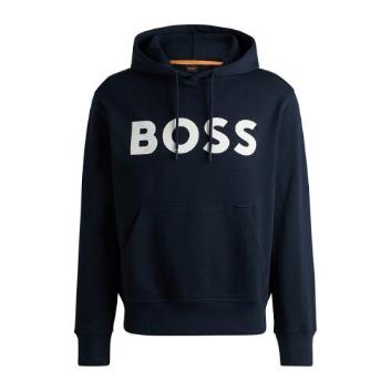 BOSS＞ボスロゴフーディー／ﾀﾞｰｸﾌﾞﾙｰ／M | ANAショッピング A-style