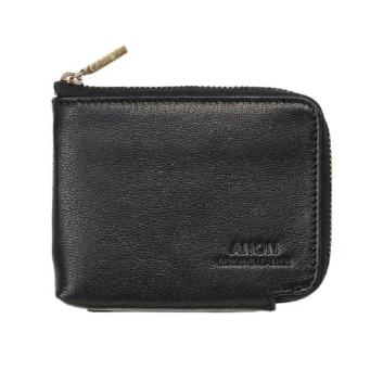 アノン＞ソフトゴートレザー 袋縫い・L字ファスナーミニ財布