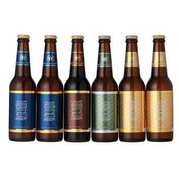高速配送 金沢百万石ビール瓶6本ギフトセット | ANAショッピング A-style アンティーク雑貨
