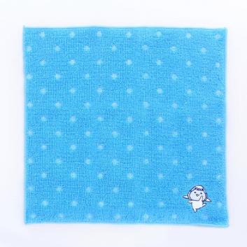そらっち刺繍入りハンドタオル水色 | ANAショッピング A-style