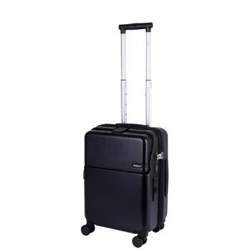 TRAVELIST＞1秒アクセスストッパー車輪 Top Openキャリー S／ﾌﾞﾗｯｸ